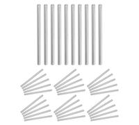 POPETPOP 50 Piezas Pasador Cilíndrico de Acero Inoxidable para Estantes y Muebles, Resistente al Desgaste y Estable, Adecuado para Mantenimiento y Reemplazo de Literas, Color Plata