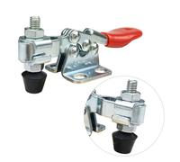 POPETPOP Abrazadera de Palanca Base Brida y Barra Corta de Hierro de Liberación Rápida Horizontal Máquina y Ensamblaje Electrónico