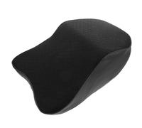 POPETPOP Almohada para Cuello de Coche Espuma Viscoelástica Negra, Cojín Cervical Ergonómico para Reposacabezas, Soporte Ajustable para Conductor y Pasajero, Adecuado para Viajes Largos