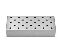 POPETPOP Caja y Barbacoa al Aire Libre para Ahumar de Acero Inoxidable Portátil y Ligera Adecuado para Camping y Cocina Cocina