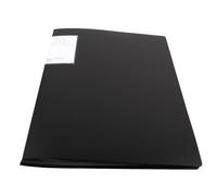 POPETPOP Carpeta Plastico Folio A4 20 Fundas para Documentos, Carpeta Clasificadora Resistente para Oficina y Escuela, Organizador de Archivos Práctico