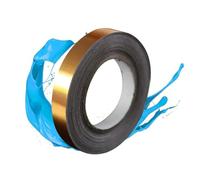 POPETPOP Cinta Autoadhesiva Decorativa para Relleno de Juntas en Azulejos Dorados de Pvc y Cobre, Resistente al Calor, Fácil Aplicación para Baño y Sala de Estar