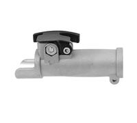 POPETPOP Conector de Eje de Recortadora de Jardín 28mm en Aluminio | Repuesto para Herramientas de Jardín y Cortacéspedes, Unión Rápida, Instalación Sencilla, Duradero