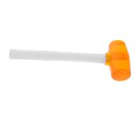 POPETPOP Martillo de Goma Transparente, Mazo de Goma, Antichoque, sin Olor, Color Caqui, Portátil, para Instalación de Pisos, Carpintería y Reparación de Azulejos
