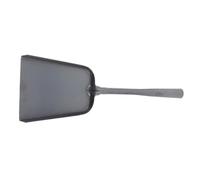 POPETPOP Pala para Cenizas de Chimenea de Acero Mango Ergonómico Resistente al Calor para Uso Doméstico en Estufas y Barbacoas Diseño Elegante y Acabado Clásico