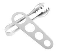 POPETPOP Pinzas para Espaguetis, Servidor de Pasta de Acero Inoxidable, Plata, Herramienta para Medir Espaguetis, Control de Porciones, para Cocinar en Cocina, para Pasta y Huevos