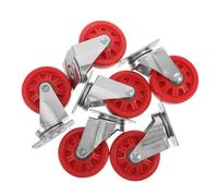 POPETPOP Rueda Giratoria de Nylon y Metal para Mecánico Alta Resistencia y Rendimiento Suave Adecuado para Mantenimiento bajo Coche y Reparación Automotriz