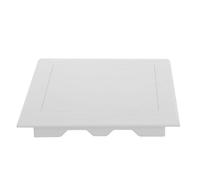 POPETPOP Tapa de Acceso para Orificio de Pared de Pvc Blanco para Paneles de Plomería Excelente Sellado y Bloqueo de Escombros Adecuado para Baños y Lavanderías