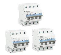 POPP® Interruptor Automático Magnetotérmico 4P serie MSC84 gama Industrial CURVA C corte 6000A 6A,10A,16A,20A,25A,32A,40A,63A Pack 3,6 (Pack 3, 40A)
