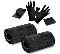 POPPSTAR Cinta de reparación 1,5m x 10cm, cinta de fibra de vidrio con capa de poliuretano - más resistente que la cinta adhesiva, 2 rollos