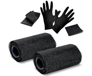POPPSTAR Cinta de reparación 1,5m x 10cm, cinta de fibra de vidrio con capa de poliuretano - más resistente que la cinta adhesiva, 2 rollos