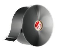 POPPSTAR Cinta de silicona autosellante, 11m x 50mm, cinta aislante y de sellado (agua, aire), negro, 1 rollo