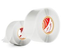 POPPSTAR Cinta de silicona autosellante, 3m x 25mm, cinta aislante y de sellado (agua, aire), transparente, 2 rollos