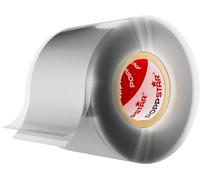 POPPSTAR Cinta de silicona autosellante, 3m x 38mm, cinta aislante y de sellado (agua, aire), gris, 1 rollo