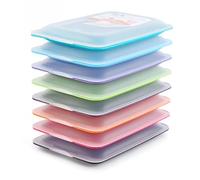 Porta Embutidos y Alimentos Sistema Fresh, Conservación Optima de Lonchas en Nevera (8X Mix)