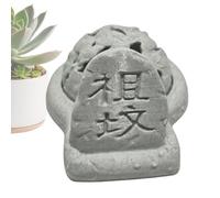 Porta incienso con forma de tumba de la suerte, decorativo, multifuncional | Quemador de incienso de cono centro de mesa para escritorio, estudio, oficina, sala de té, sala de yoga y meditación