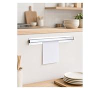Porta Tickets de Pared de Aluminio, Clip Rail para Recibos y Notas, Organizador de Pedidos de Cocina, Restaurante y Bar, Soporte Documentos(50 cm/20 in)