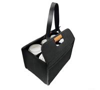 Portabebidas portátil para 6 tazas, bolsa aislada con divisores, soporte de café a prueba de fugas para viajes, picnic, barbacoa, 20 x 17 x 28 cm