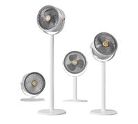 Portable Cooling Fan - Floor Fan With 5-Speed Quiet Large Cooling, Cordless