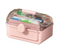 Portable Craft Box and Medicine Organizer, Ideal for Home and Kitchen