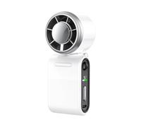 Portable Electric Breeze Fan Long Battery Compact Travel Wind Blower