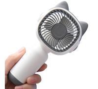 Portable Fan - Handheld USB Rechargeable Strong Airflow Cartoon