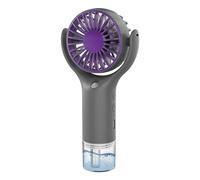 Portable Fan with Mist, USB Charging Cooling Misting Blower with 3 Speeds