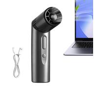 Portable Handheld Fan - Foldable Cooling Device, Adjustable Wind Speed USB