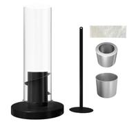 Portable Lámpara Tornado, Luz Decorativa Chimenea, Sobremesa Indoor