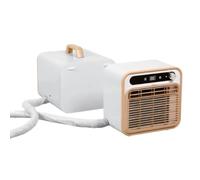 Portable Mini Air Conditioner,sistema refrigeración split,funcionamiento silencioso,no requiere sellado ventana, control mediante giratorio mando distancia,por temporizador connecting tube1.5m