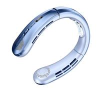 Portable Neck Fan - Bladeless 100-Speed Rechargeable Portable Hands Free