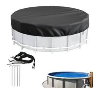 Portable Tapa de, Piscina Trampa Protectora, Circular Bañera Compact | Cubierta exterior de, piscina en, Camping Patio Hogar, Tina Jardín Trasero, Jardín Patio Exterior, y al, Aire Libre