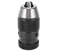 Portabrocas autoblocante de 1 a 13 mm JT33, portabrocas para taladro de columna y taladro de mano, herramienta de sujeción con pinza cónica de orificio y mordazas templadas para