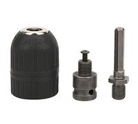 Portabrocas de 1/2 pulgada Adaptador de vástago hexagonal Portabrocas de taladro Adaptador de cambio Convertidor Portabrocas eléctrico de mano 213MM Rosca de 1/220UNF