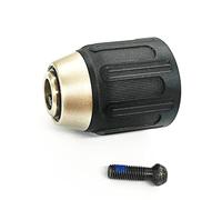 Portabrocas de 1,27 cm N472497 330075-64 N230360 N504250 con tornillo izquierdo de repuesto para DeWALT DCD771 DCD777 DCD734 DCD776 DCD778 DW959K-2