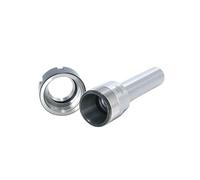 Portabrocas de pinza de extensión de cola recta C6 C8 C10 C12 C16 C20 C25 C32 ER8 ER11 ER16 ER20 ER25 ER32 60L 100L 150L Pinza portabrocas Soporte CNC Fresado Alargar Herramienta (A Type Nut,C20-ER20