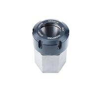 Portabrocas de resorte de acero, bloque de pinza duro cuadrado/hexagonal ER32 ER25 ER40 for máquina de corte de torno CNC(Hex Type,ER25)