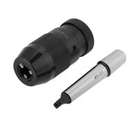 Portabrocas de torno sin llave con capacidad de 1-16 mm de capacidad 45# Acero con eje cónico MT2-JT3