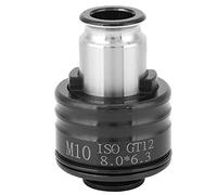 Portabrocas de torsión para fresadora, portabrocas de alta capacidad de sujeción con opciones M6, M8, M10 y M12, adaptador de vástago para taladrado y mandrinado (M10)