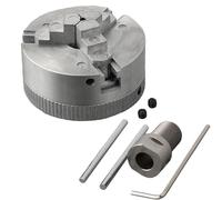 Portabrocas eléctrico, juego de mandril de torno,Portabrocas de torno de aleación de zinc varilla de conexión pequeña | Accesorios de abrazadera autocentrantes Herramienta de potencia de extensión