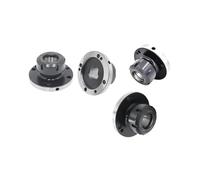 Portabrocas ER16 ER50 ER25 ER32 125 ER40, Mini brida de 100mm y 80mm, accesorio pinza cartucho cuatro ejes for herramienta torno fresado CNC(ER32-D80 (3 Holes))