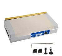Portabrocas magnético permanente, alta fuerza de sujeción de 100 N/cm², mesa de sujeción de poste fino para molienda de precisión, fresado y EDM, superficie sellada