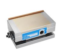 Portabrocas magnético permanente de 100 x 175 mm, ventosa de malla fina, potencia de succión > 100 N/cm², ángulo 0-45°, ideal para moler, fresar y sujetar el torno