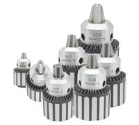 Portabrocas Manual B10 B12 B16 B18 B22, carcasa de acero de perforación, cono de tres mandíbulas, accesorio de máquina herramienta CNC, 1 Uds.(B12(1.5MM-10MM))