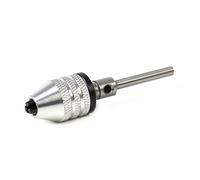Portabrocas manual sin llave, Portabrocas de 0,3-3,2mm, destornillador eléctrico, controlador de impacto, convertidor de pinzas, accesorio, adaptador de cambio rápido
