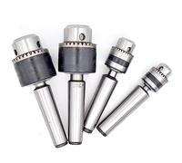 Portabrocas para portabrocas 1 juego de cono Morse MT2 MT3 MT4 B10 B12 B16 B18 M10 M12 M16 rosca ligera mandril cónico para máquina de perforación (MTB3 B16 (1,5-13 mm)