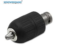 Portabrocas sin llave autoblocante de 2-13mm, 1/2 ", 20unf, adaptador de portabrocas de 1/2" para conversión de llave de impacto 1/2-20unf