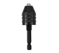 Portabrocas sin llave para montaje de vástago profesional de 1/4 pulgadas, adaptador de portabrocas de cambio rápido, convertidor eléctrico de repuesto
