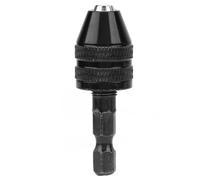 Portabrocas sin llave Vástago hexagonal de 1/4 Adaptador rápido Convertidor Premium Durable Capacidad de sujeción de 0,3 3,6 mm para mini taladro eléctrico Amoladora eléctrica