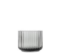 Portacandelitas Lyngby Porcelæn Ø6,7 cm Lyngby de vidrio soplado a mano, gris